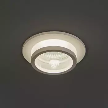 Спот встраиваемый Эра KL89 под отверстие 70 мм 3 м цвет белый