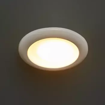 Спот встраиваемый влагозащищенный Inspire Auribail светодиодный под отверстие 70 мм цвет белый