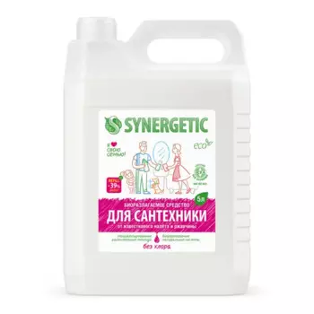 Средство чистящее для сантехники Synergetic 5л