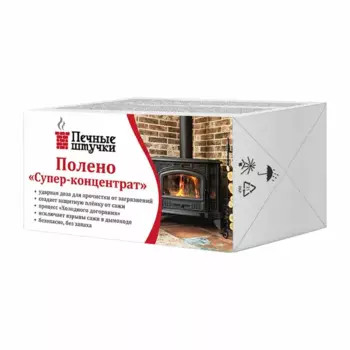 Средство для чистки дымохода Печные штучки Полено супер-концентрат 0.47 кг