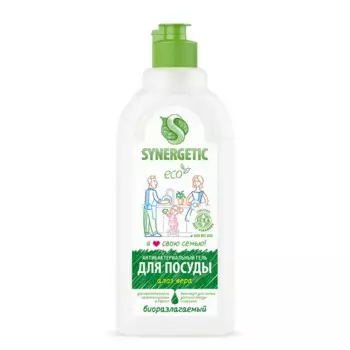 Средство для посуды Synergetic Алоэ 500 мл