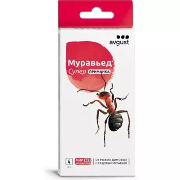 Средство для защиты от муравьев «Муравьед Супер» приманка 4 шт