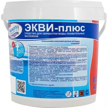 Средство Экви-плюс для повышения рН воды в бассейне 500 г