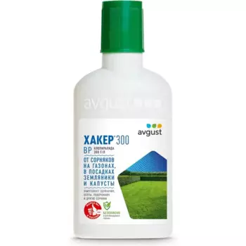Средство от сорняков Август Хакер 300 жидкость 90 мл