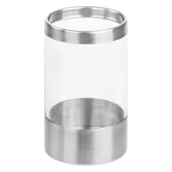 Стакан для зубных щеток Sensea MIA нержавеющая сталь цвет серебристый