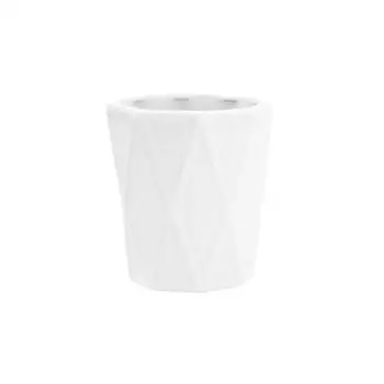 Стакан для зубных щёток Bath Plus Latte W-CE1609A-TB керамика цвет белый
