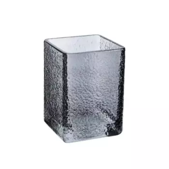 Стакан для зубных щёток Fixsen Atrium FX-840-3 стекло цвет серый