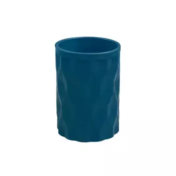 Стакан для зубных щёток Fixsen Diamond Blue FX-465-3, пластик, цвет синий