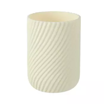 Стакан для зубных щёток Fixsen Tordi FX-442-3 пластик цвет белый