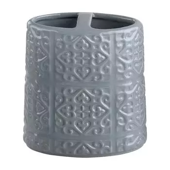 Стакан для зубных щёток Grey с разделителем