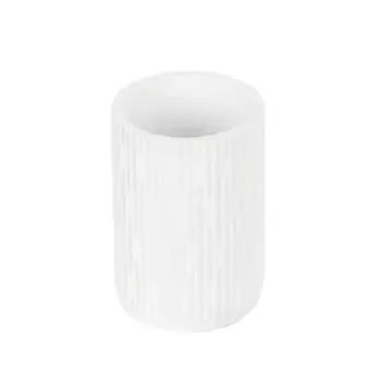 Стакан для зубных щёток Lemer Montblanc полирезин цвет белый