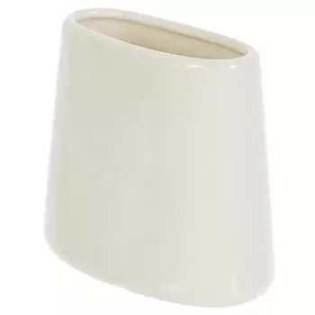 Стакан для зубных щёток настольный «Veta» керамика цвет ваниль