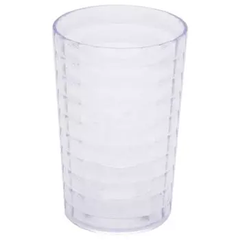 Стакан для зубных щёток настольный Vidage «Корбу» пластик цвет прозрачный