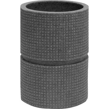 Стакан для зубных щёток Fixsen Nero полирезина цвет серый