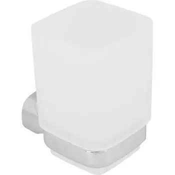 Стакан для зубных щёток подвесной Bath Plus Opus OP-97906 стекло цвет прозрачный