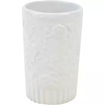 Стакан для зубных щёток Sensea Charm керамика цвет белый