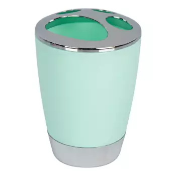 Стакан для зубных щёток Swensa Альма пластик цвет мятный