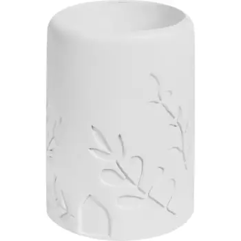 Стакан для зубных щёток Swensa Rame полирезина цвет белый