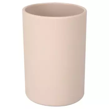 Стакан для зубных щёток Swensa Swanny Fossil4 SWP-8024BPN-03, пластик, цвет серо-розовый