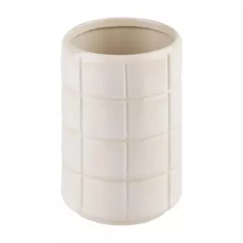 Стакан для зубных щёток Verran Line керамика цвет белый