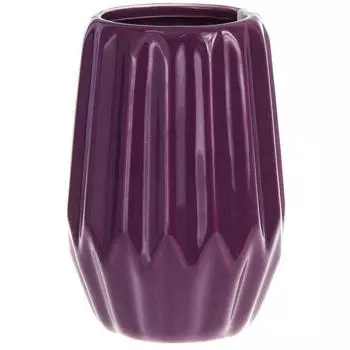 Стакан для зубныx щеток Purple керамика фуксия