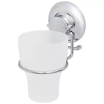 Стакан подвесной для зубных щёток Fest, одинарный, цвет хром