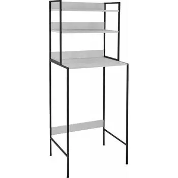 Стеллаж для хранения над стиральной машиной цвет чёрный