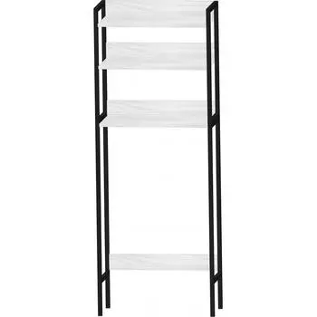 Стеллаж для хранения над унитазом цвет чёрный