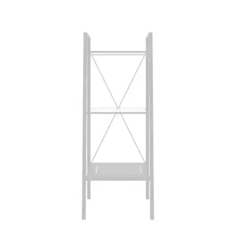 Стеллаж для ванной комнаты Март Ferro 40x35x105 см цвет белый