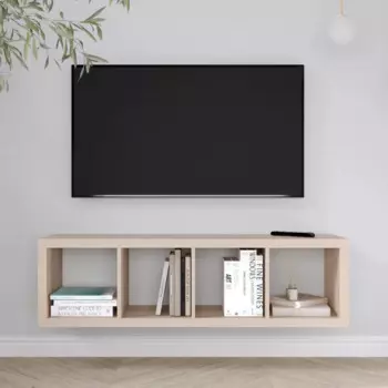 Стеллаж Konsensa Руан 4 секции 40.4x143.7x31.7 см ЛДСП цвет дуб