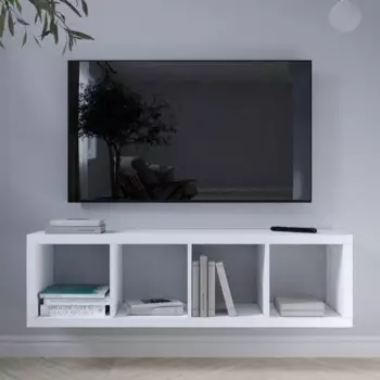 Стеллаж Konsensa Руан 4 секции 40.4x143.7x31.7 см ЛДСП цвет белый