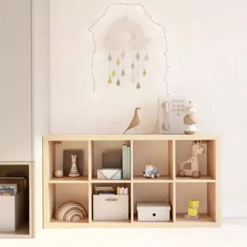 Стеллаж Konsensa Руан 8 секций 74.8x143.7x31.7 см ЛДСП цвет дуб