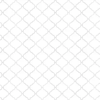 Стеновая панель Arabesque White 120x0.4x60 см АКП цвет белый