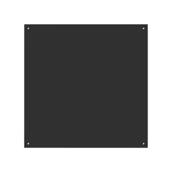 Стеновая панель Ферро 60x0.15x60 см металл цвет черный