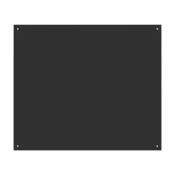 Стеновая панель Ферро 80x0.15x60 см металл цвет черный