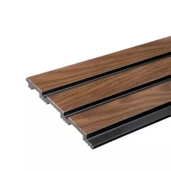 Стеновая панель ПВХ 3D махагон 2700x120x10 мм 0.324 м
