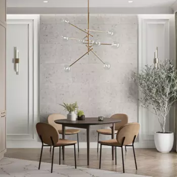 Стеновая панель ПВХ Artens Цепино бежевый 700x420x3.6 мм 2.058 м 7шт