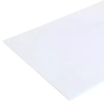 Стеновая панель ПВХ Белый глянец 3000x500x7.5 мм 1.5 м