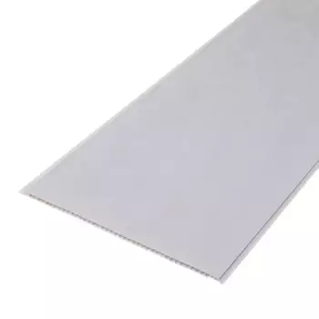 Стеновая панель ПВХ бетон серебристый 2700x300x7.5 мм 0.81 м