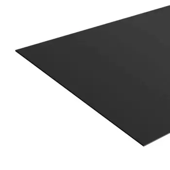 Стеновая панель ПВХ черный 1000x500x3 мм 0.5 м