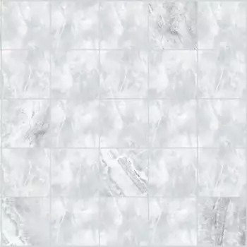 Стеновая панель ПВХ Кафельная плитка мрамор снежный 960x485x2 мм 0.46 м