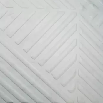 Стеновая панель ПВХ Мрамор Антико белый 1000x600x4 мм 0.6 м