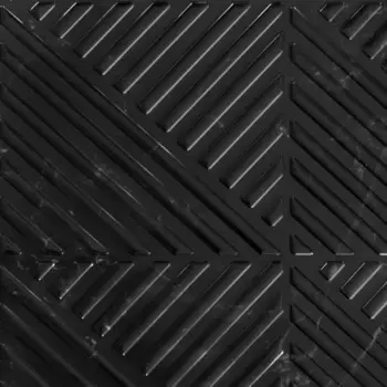 Стеновая панель ПВХ Мрамор Антико черный 1000x600x4 мм 0.6 м