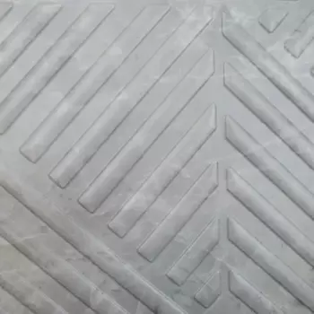 Стеновая панель ПВХ Мрамор Антико серый 1000x600x4 мм 0.6 м