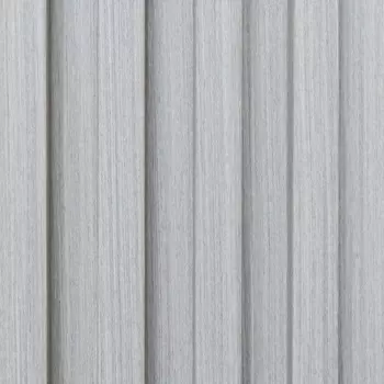 Стеновая панель ПВХ Рейка дуб грей 2900x160x24 мм 0.464 м