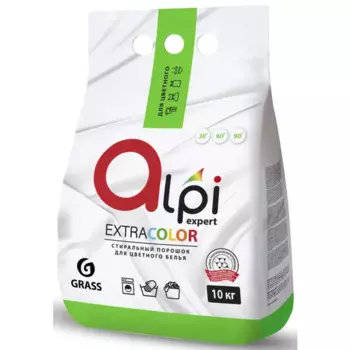 Стиральный порошок для цветного белья Grass Alpi Expert 10 кг