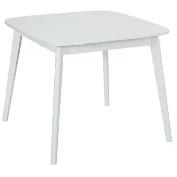 Стол обеденный Tango раскладной 90x75x125 см квадрат ДСП цвет белый