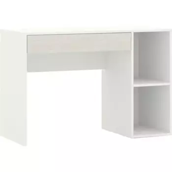 Стол письменный 110x75x50 см ЛДСП цвет белый лед/пикард