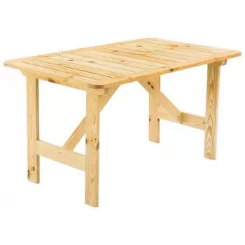 Стол садовый Копенгаген 80x71x130 см дерево