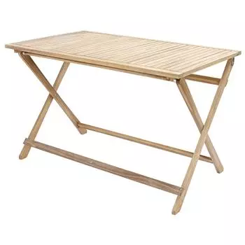 Стол садовый Naterial Solis Origami складной 114x70х72 см акация светло-коричневый